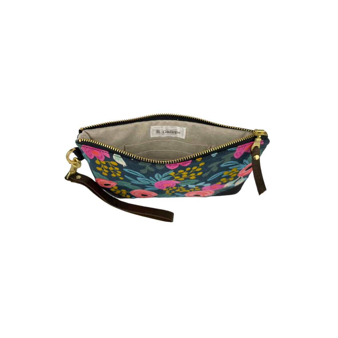 Garden Party Gallops Wristlet